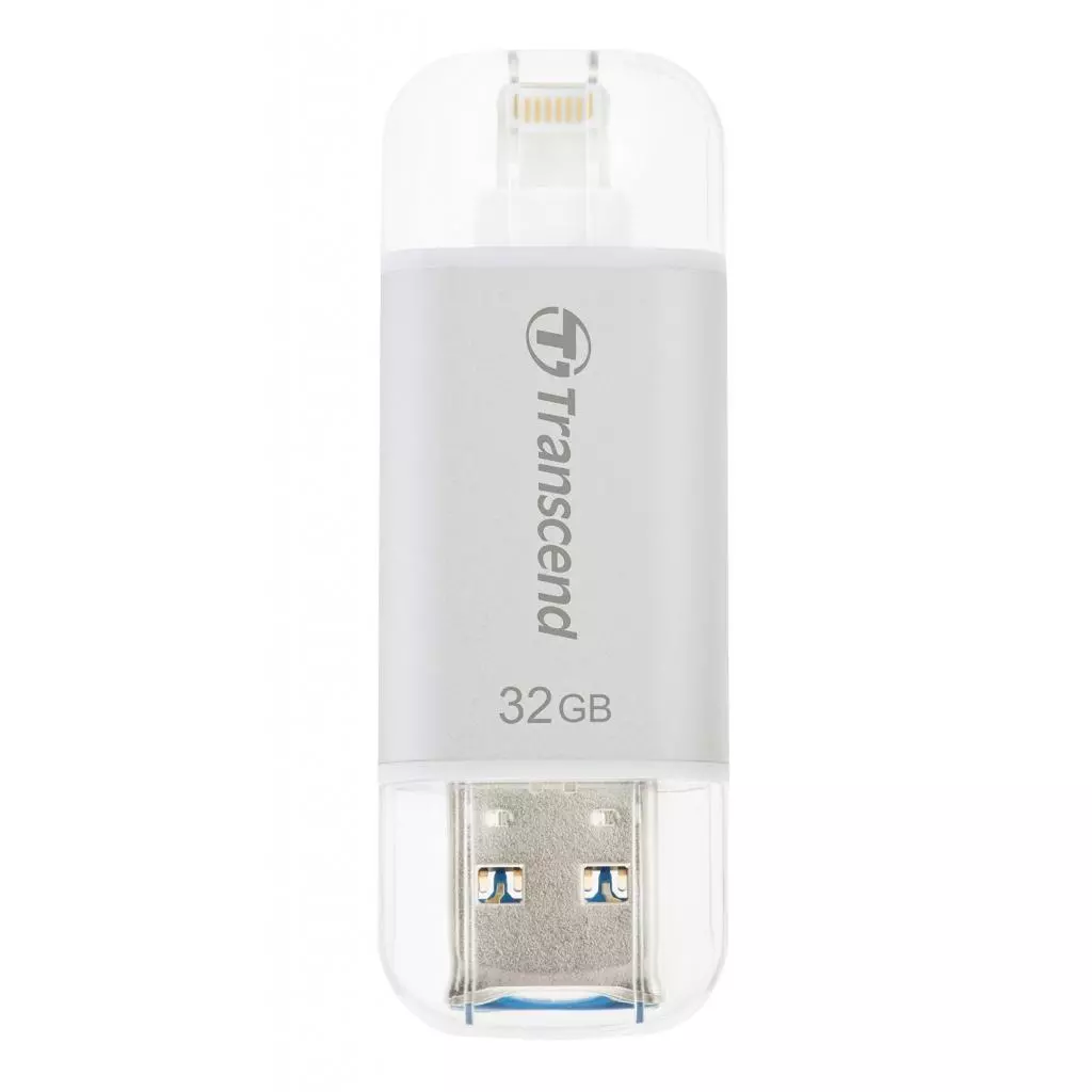 USB флеш накопитель Transcend 32GB JetDrive Go 300 Silver USB 3.1 (TS32GJDG300S)