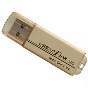 USB флеш накопитель Team 32GB F108 Brown USB 2.0 (TF10832GN01)