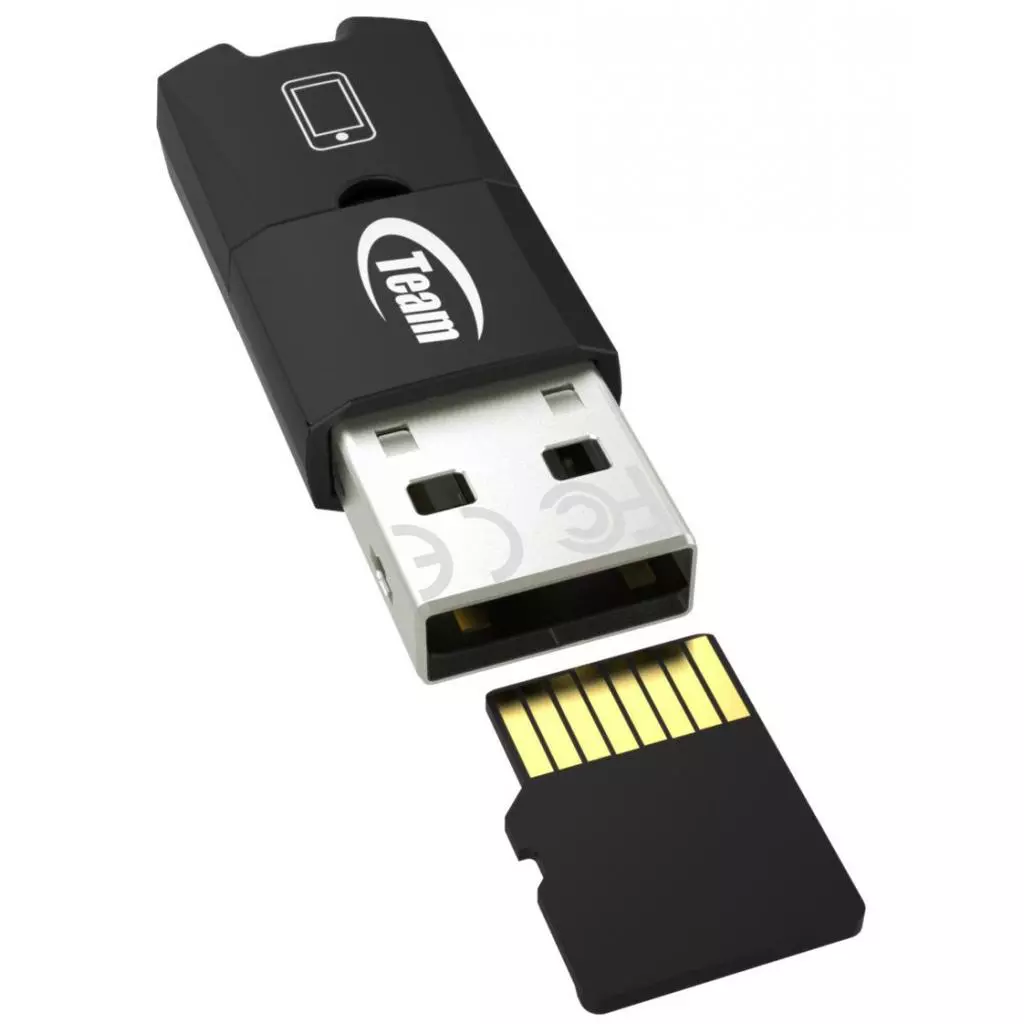 USB флеш накопитель Team 128GB M141 Black USB 2.0 OTG (TUSDX128GUHS36) - 5 USB флеш накопитель Team 128GB M141 Black USB 2.0 OTG (TUSDX128GUHS36) - 5