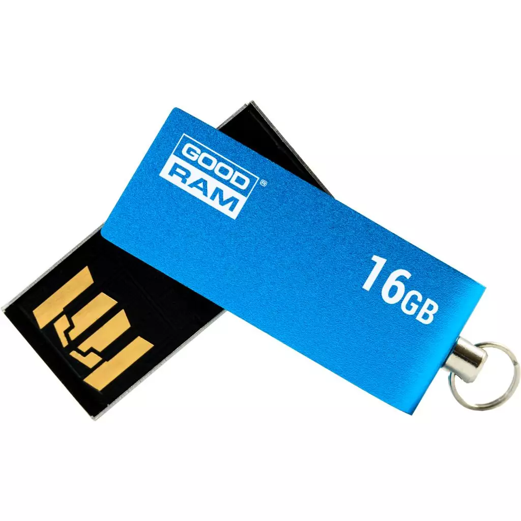 USB флеш накопитель Goodram 16GB UCU2 Cube Blue USB 2.0 (UCU2-0160B0R11)