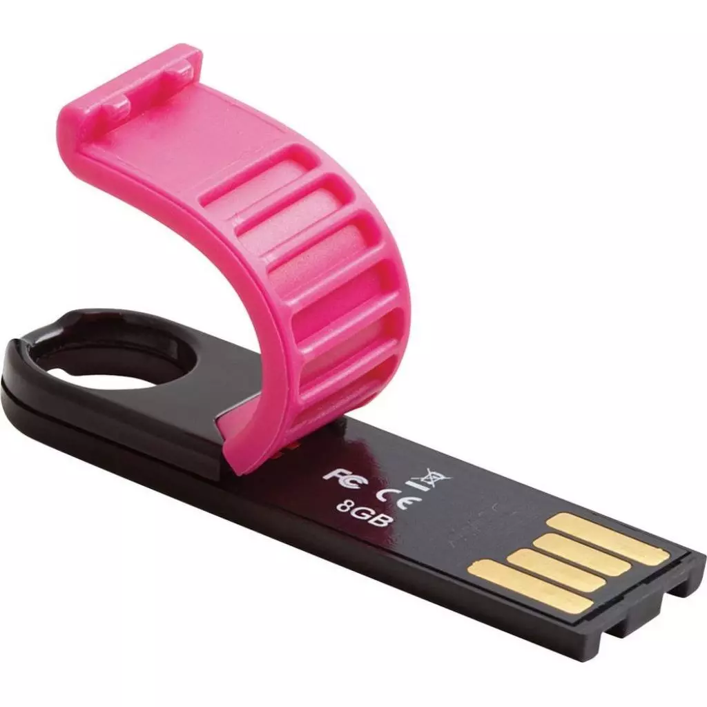 USB флеш накопитель Verbatim 8GB Micro+ Hot Pink USB 2.0 (97757) - 3 USB флеш накопитель Verbatim 8GB Micro+ Hot Pink USB 2.0 (97757) - 3