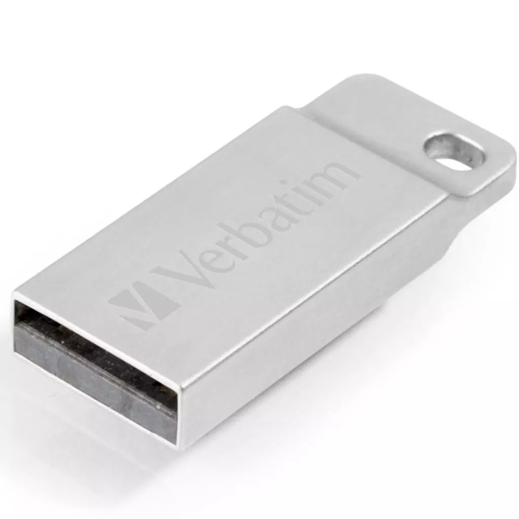 USB флеш накопитель Verbatim 16GB Metal Executive Silver USB 2.0 (98748) - 1