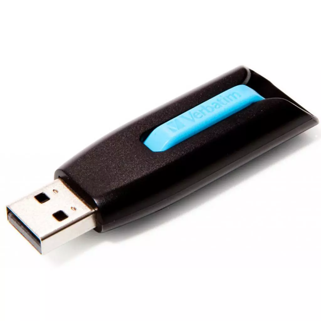 USB флеш накопитель Verbatim 16GB SuperSpeed Caribbean Blue USB 3.0 (49176) - 3