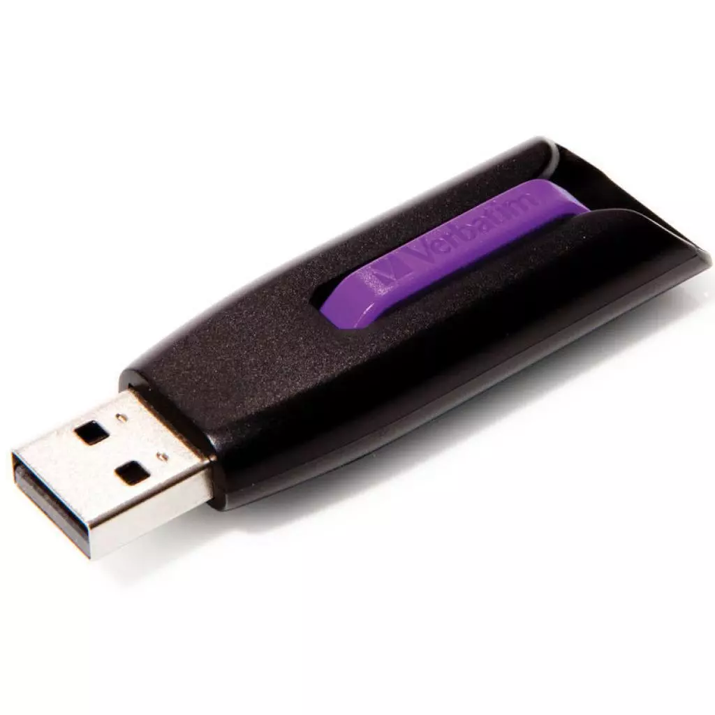 USB флеш накопитель Verbatim 16GB SuperSpeed Violet USB 3.0 (49180) - 3 USB флеш накопитель Verbatim 16GB SuperSpeed Violet USB 3.0 (49180) - 3