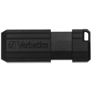 USB флеш накопитель Verbatim 128GB PinStripe Black USB 2.0 (49071)