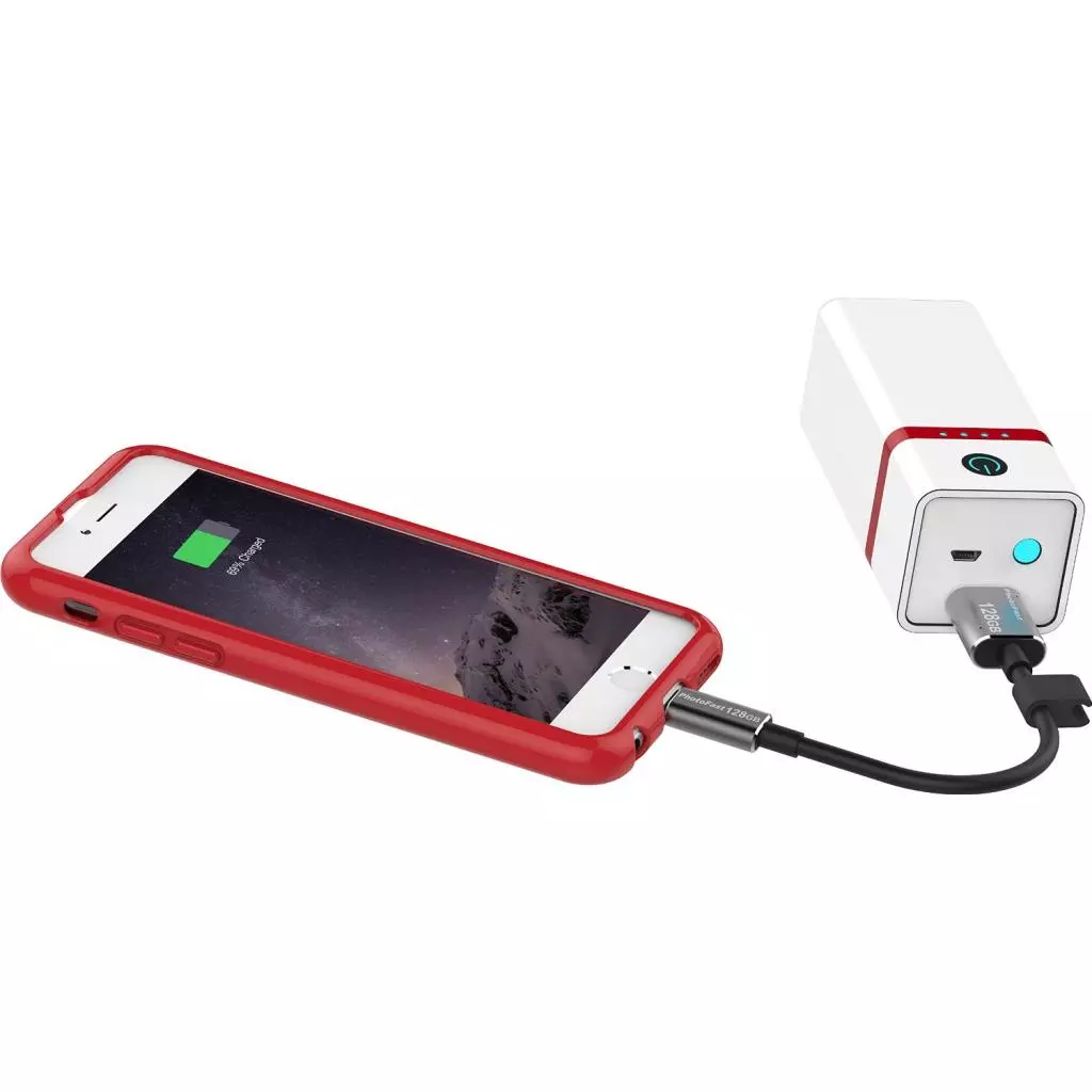 USB флеш накопитель PhotoFast 128GB MemoriesCable Black USB 3.0 - Lightning (CABLEU3-128GB) - 8 USB флеш накопитель PhotoFast 128GB MemoriesCable Black USB 3.0 - Lightning (CABLEU3-128GB) - 8