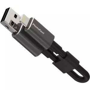 USB флеш накопитель PhotoFast 16GB MemoriesCable Black USB 2.0 - Lightning (CABLEU2-16GB)