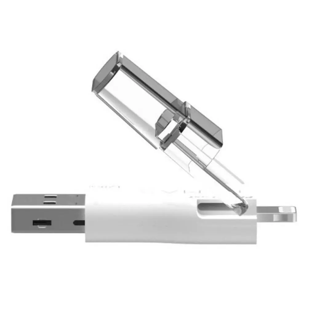 USB флеш накопитель PhotoFast 64GB i-Flashdrive MAX White USB/Lightning (IFDMAX64GB) - 8 USB флеш накопитель PhotoFast 64GB i-Flashdrive MAX White USB/Lightning (IFDMAX64GB) - 8