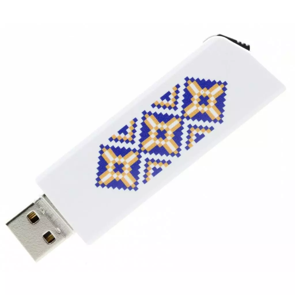 USB флеш накопитель Goodram 32GB CL!CK UKRAINE White USB 2.0 (UCL2-0320W0R11-L) - 1 USB флеш накопитель Goodram 32GB CL!CK UKRAINE White USB 2.0 (UCL2-0320W0R11-L) - 1
