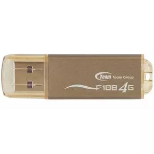 USB флеш накопитель Team 4GB F108 Brown USB 2.0 (TF1084GN01)