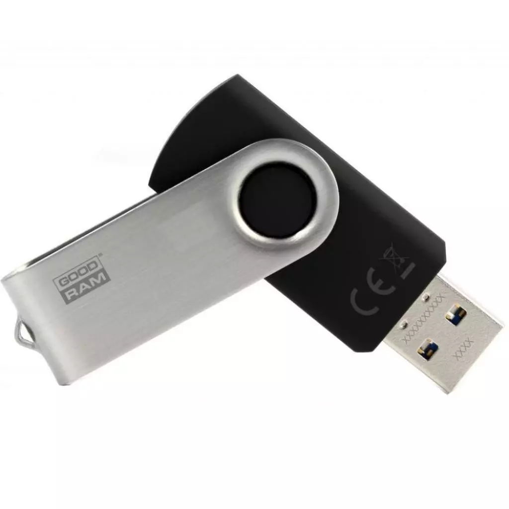 USB флеш накопитель Goodram 16GB Twister Black USB 3.0 (PD16GH3GRTSKR9) - 1 USB флеш накопитель Goodram 16GB Twister Black USB 3.0 (PD16GH3GRTSKR9) - 1
