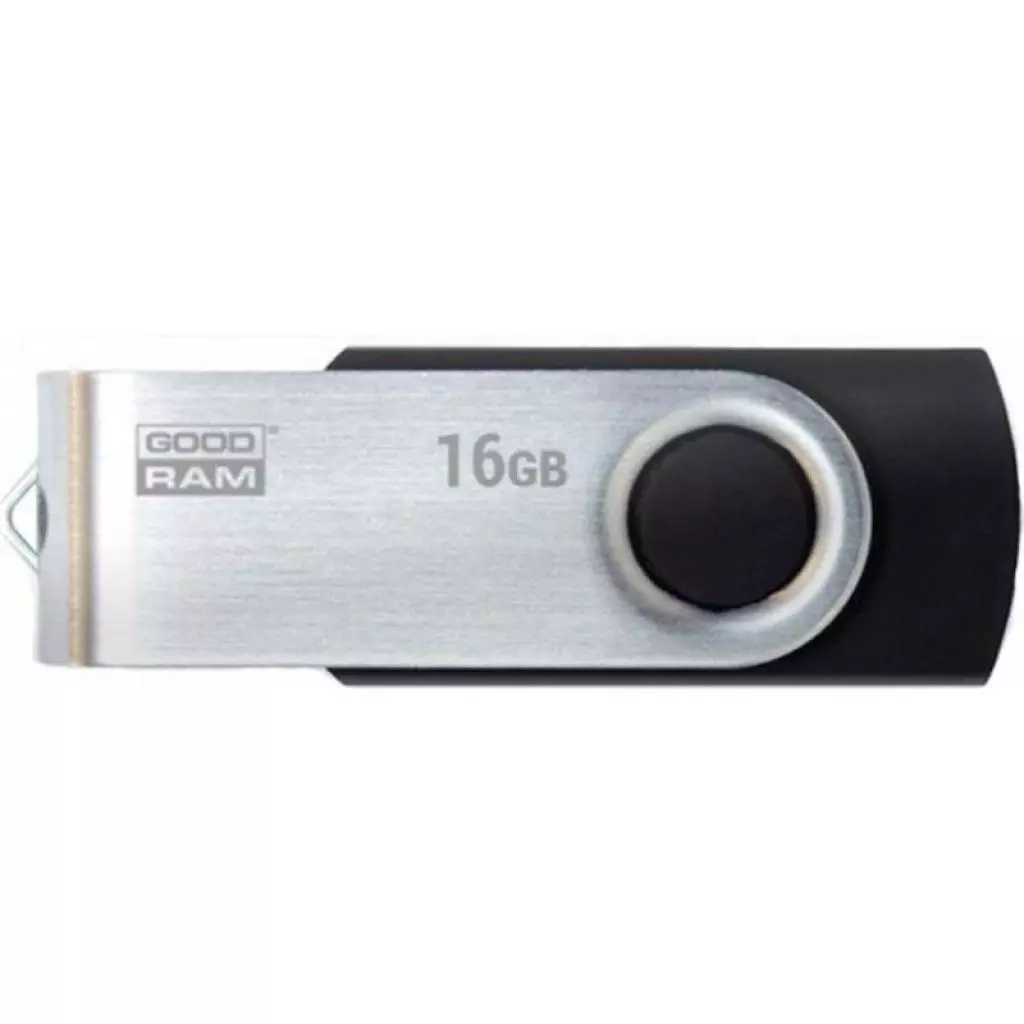 USB флеш накопитель Goodram 16GB Twister Black USB 3.0 (PD16GH3GRTSKR9)