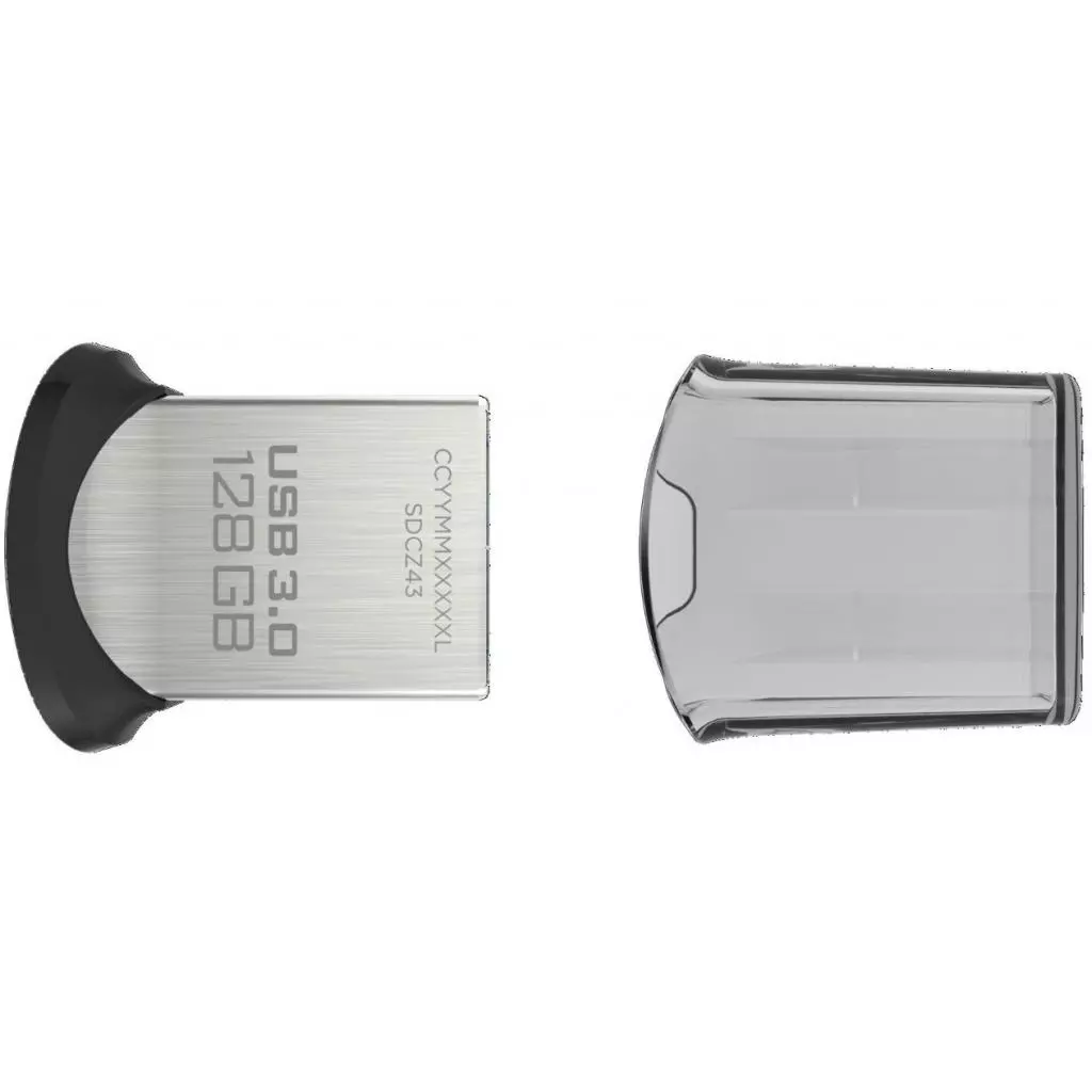 USB флеш накопитель SanDisk 128GB Ultra Fit USB 3.0 (SDCZ43-128G-GAM46) - 2 USB флеш накопитель SanDisk 128GB Ultra Fit USB 3.0 (SDCZ43-128G-GAM46) - 2