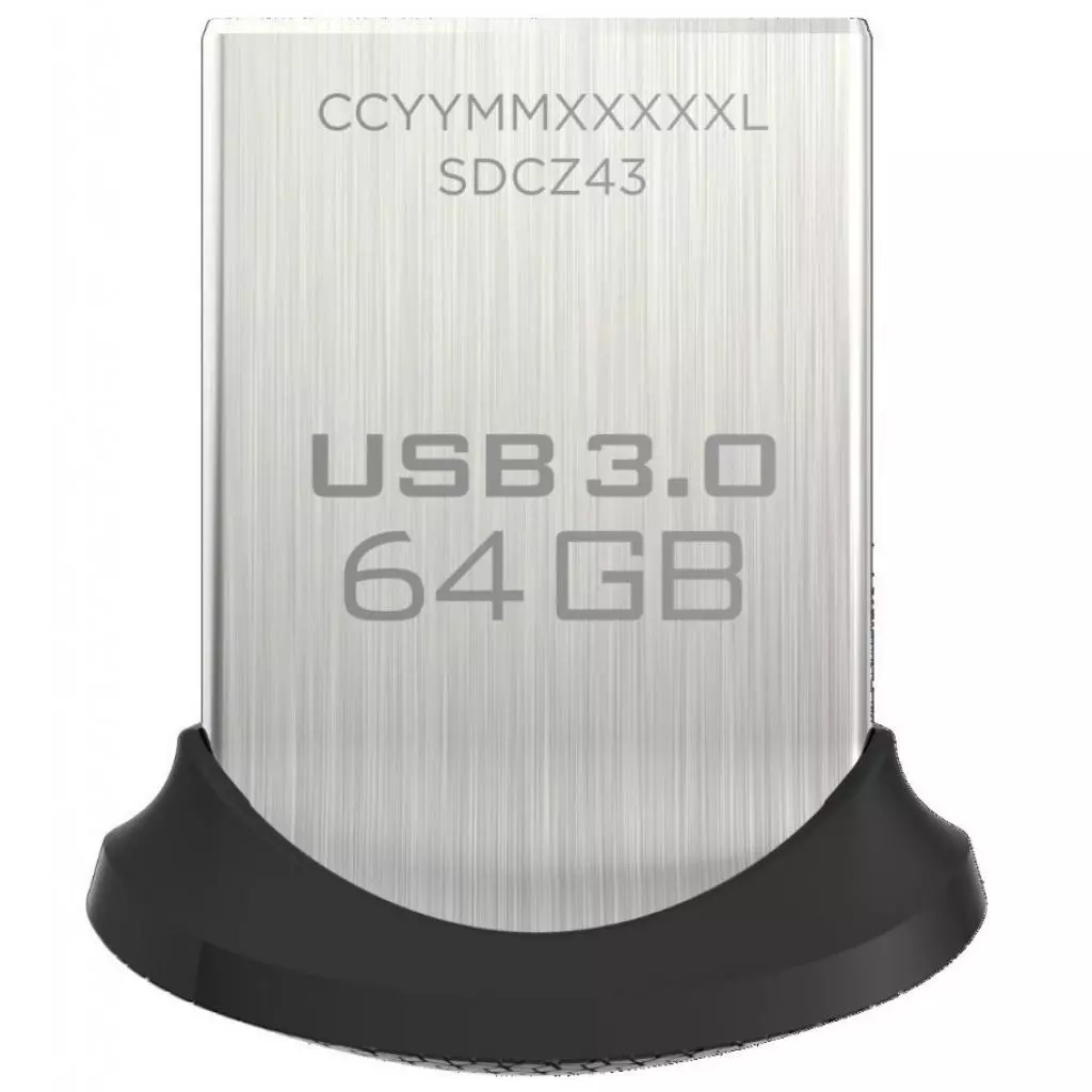 USB флеш накопитель SanDisk 64GB Ultra Fit USB 3.0 (SDCZ43-064G-GAM46)