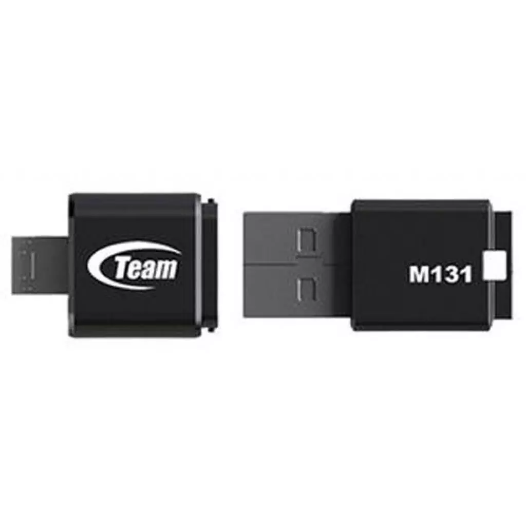 USB флеш накопитель Team 32GB M131 Black OTG USB 2.0 (TM13132GB01) - 2 USB флеш накопитель Team 32GB M131 Black OTG USB 2.0 (TM13132GB01) - 2