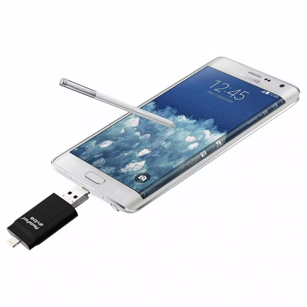 USB флеш накопитель PhotoFast 32GB i-Flashdrive EVO Plus microUSB/Lightning USB 3.0 (EVOPLUS32GB) - 4 USB флеш накопитель PhotoFast 32GB i-Flashdrive EVO Plus microUSB/Lightning USB 3.0 (EVOPLUS32GB) - 4