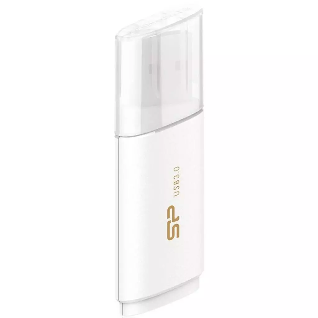 USB флеш накопитель Silicon Power 128GB Blaze B06 White USB 3.0 (SP128GBUF3B06V1W) - 1 USB флеш накопитель Silicon Power 128GB Blaze B06 White USB 3.0 (SP128GBUF3B06V1W) - 1