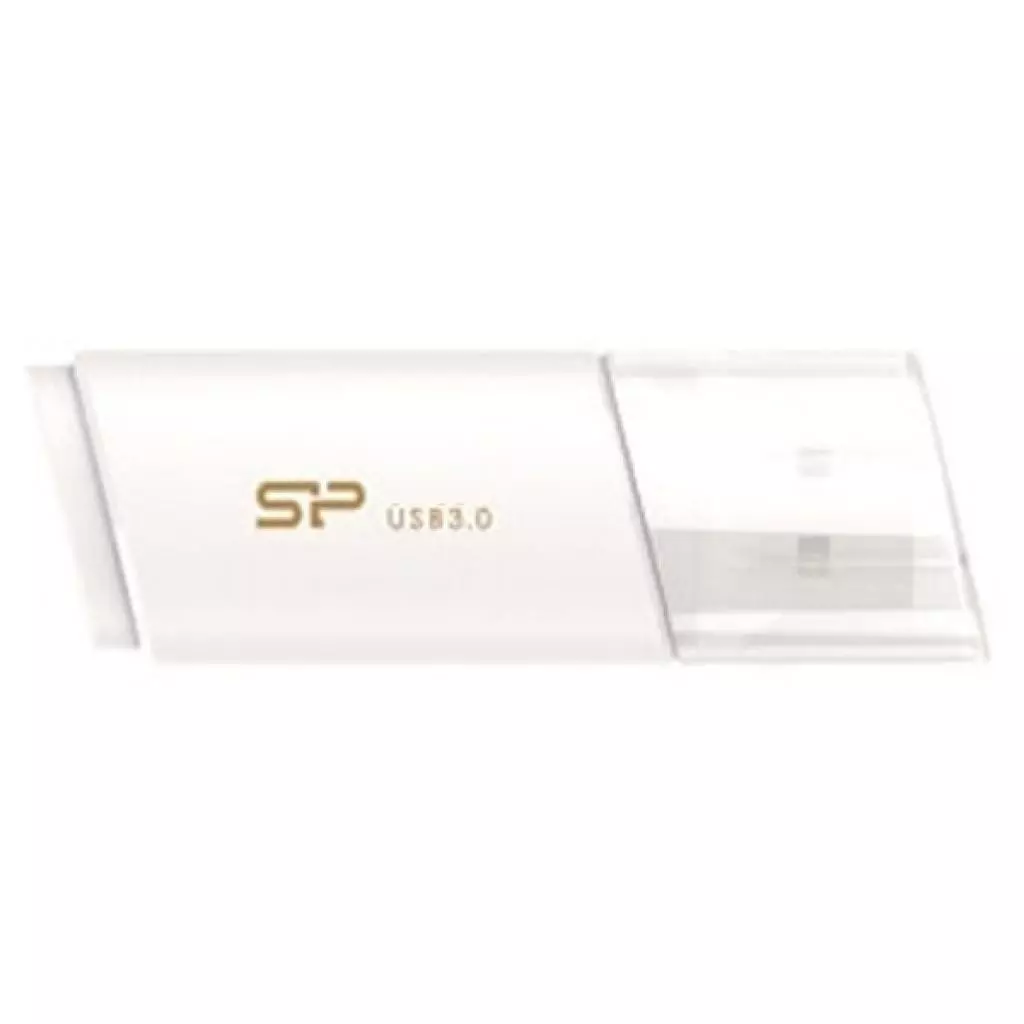 USB флеш накопитель Silicon Power 128GB Blaze B06 White USB 3.0 (SP128GBUF3B06V1W)