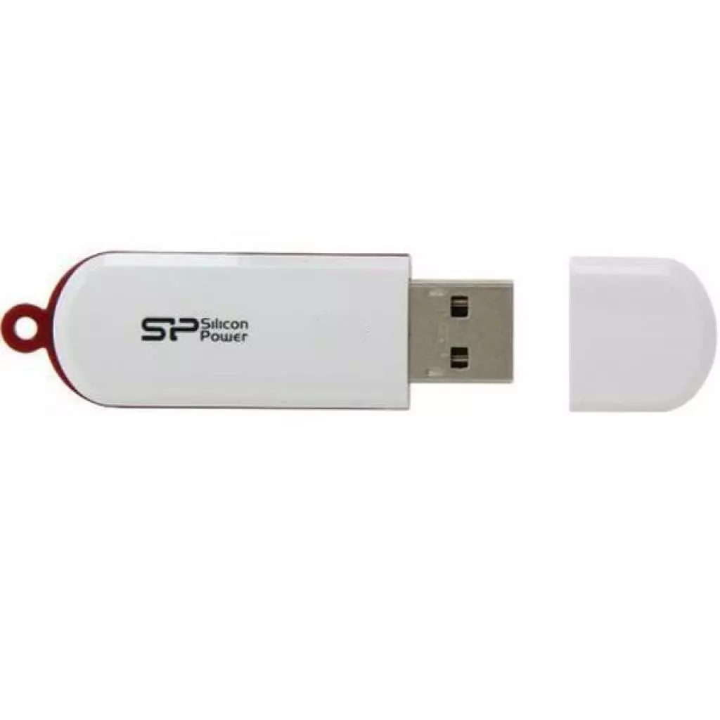 USB флеш накопитель Silicon Power 16GB LuxMini 320 White USB 2.0 (SP016GBUF2320N1W) - 2 USB флеш накопитель Silicon Power 16GB LuxMini 320 White USB 2.0 (SP016GBUF2320N1W) - 2