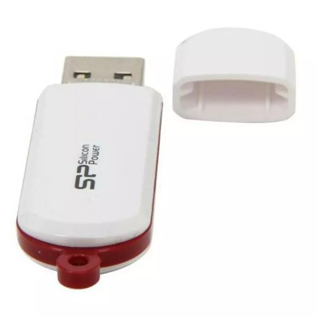 USB флеш накопитель Silicon Power 16GB LuxMini 320 White USB 2.0 (SP016GBUF2320N1W) - 3 USB флеш накопитель Silicon Power 16GB LuxMini 320 White USB 2.0 (SP016GBUF2320N1W) - 3