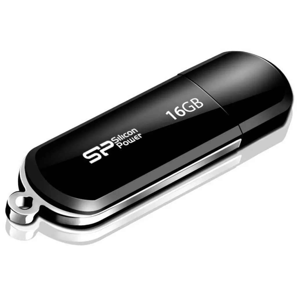 USB флеш накопитель Silicon Power 16GB LuxMini 322 Black USB 2.0 (SP016GBUF2322N1K) - 1 USB флеш накопитель Silicon Power 16GB LuxMini 322 Black USB 2.0 (SP016GBUF2322N1K) - 1