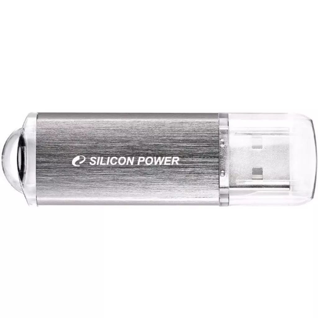 USB флеш накопитель Silicon Power 16GB Ultima II I-Series Silver USB 2.0 (SP016GBUF2M01N1S)