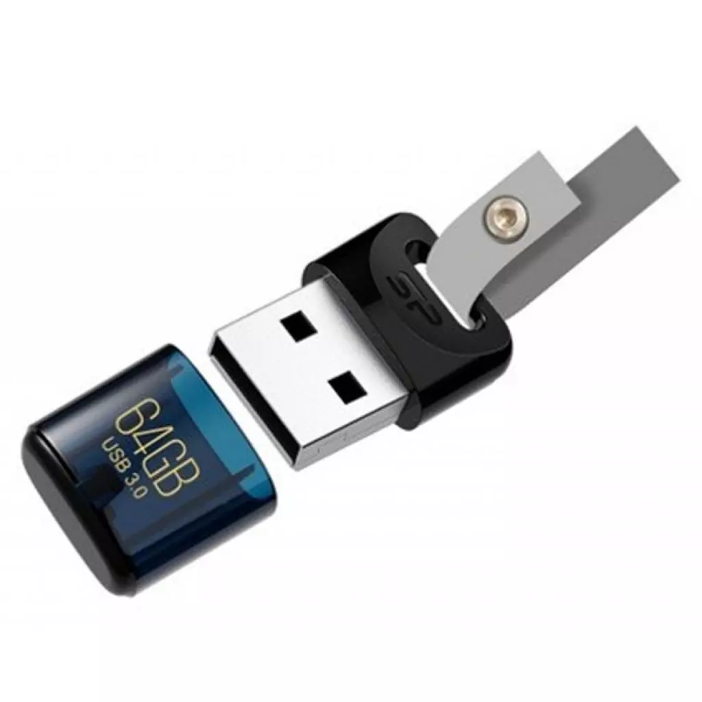 USB флеш накопитель Silicon Power 64GB Jewel J06 Blue USB 3.0 (SP064GBUF3J06V1D) - 2 USB флеш накопитель Silicon Power 64GB Jewel J06 Blue USB 3.0 (SP064GBUF3J06V1D) - 2