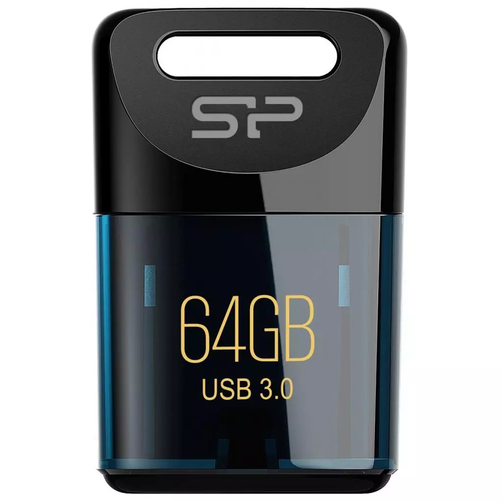 USB флеш накопитель Silicon Power 64GB Jewel J06 Blue USB 3.0 (SP064GBUF3J06V1D)