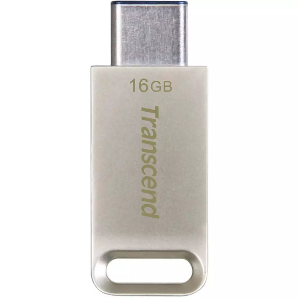 USB флеш накопитель Transcend 16GB JetFlash 850 Metal USB 3.1 Type-C (TS16GJF850S) - 1 USB флеш накопитель Transcend 16GB JetFlash 850 Metal USB 3.1 Type-C (TS16GJF850S) - 1