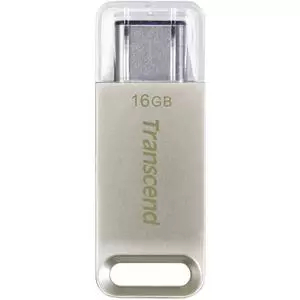 USB флеш накопитель Transcend 16GB JetFlash 850 Metal USB 3.1 Type-C (TS16GJF850S)