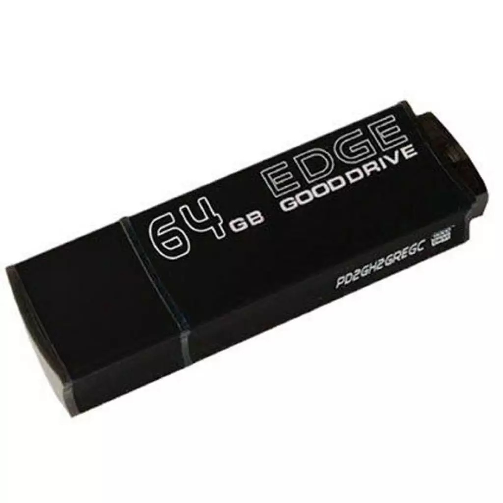 USB флеш накопитель Goodram 64GB UEG2 Edge Black USB 2.0 (UEG2-0640K0R11)