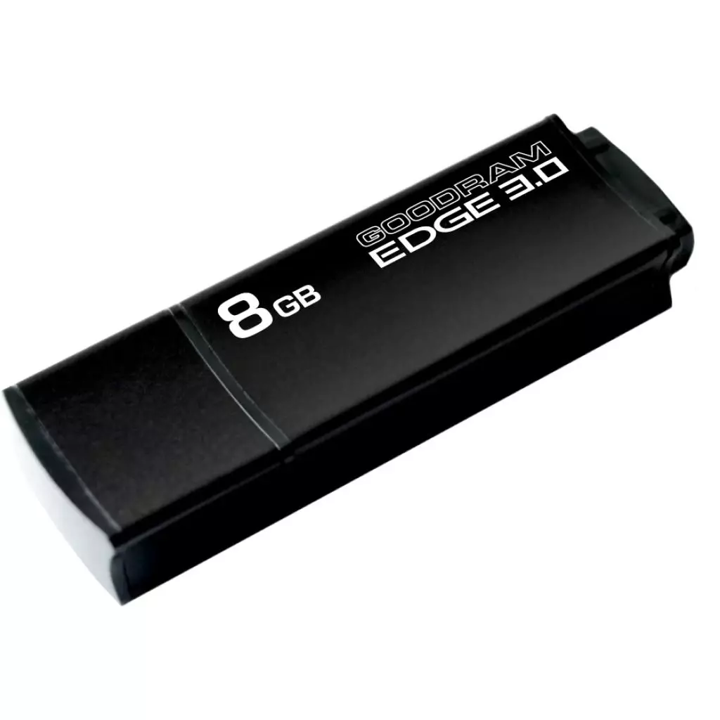 USB флеш накопитель Goodram 8GB UEG3 Edge Black USB 3.0 (UEG3-0080K0R11) - 2 USB флеш накопитель Goodram 8GB UEG3 Edge Black USB 3.0 (UEG3-0080K0R11) - 2
