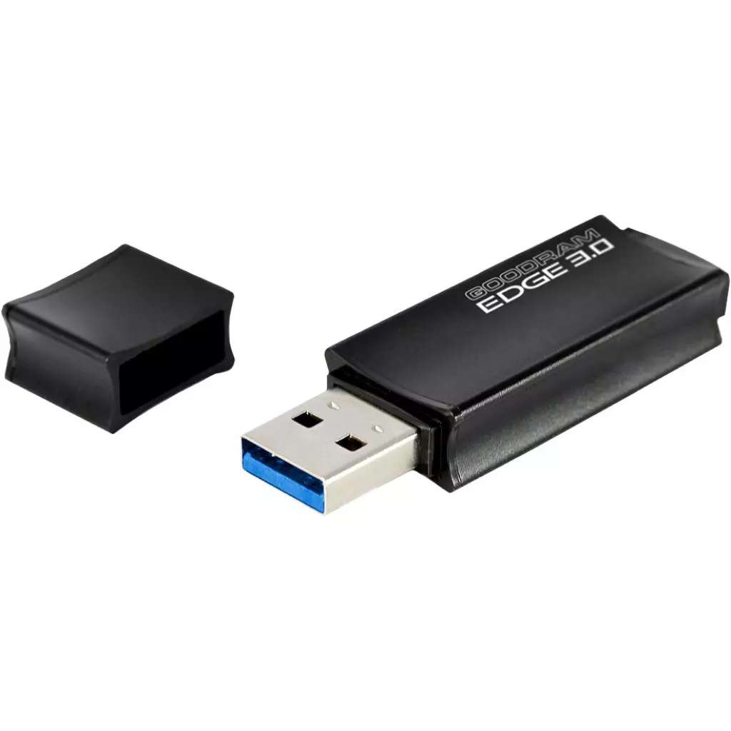 USB флеш накопитель Goodram 8GB UEG3 Edge Black USB 3.0 (UEG3-0080K0R11) - 3 USB флеш накопитель Goodram 8GB UEG3 Edge Black USB 3.0 (UEG3-0080K0R11) - 3
