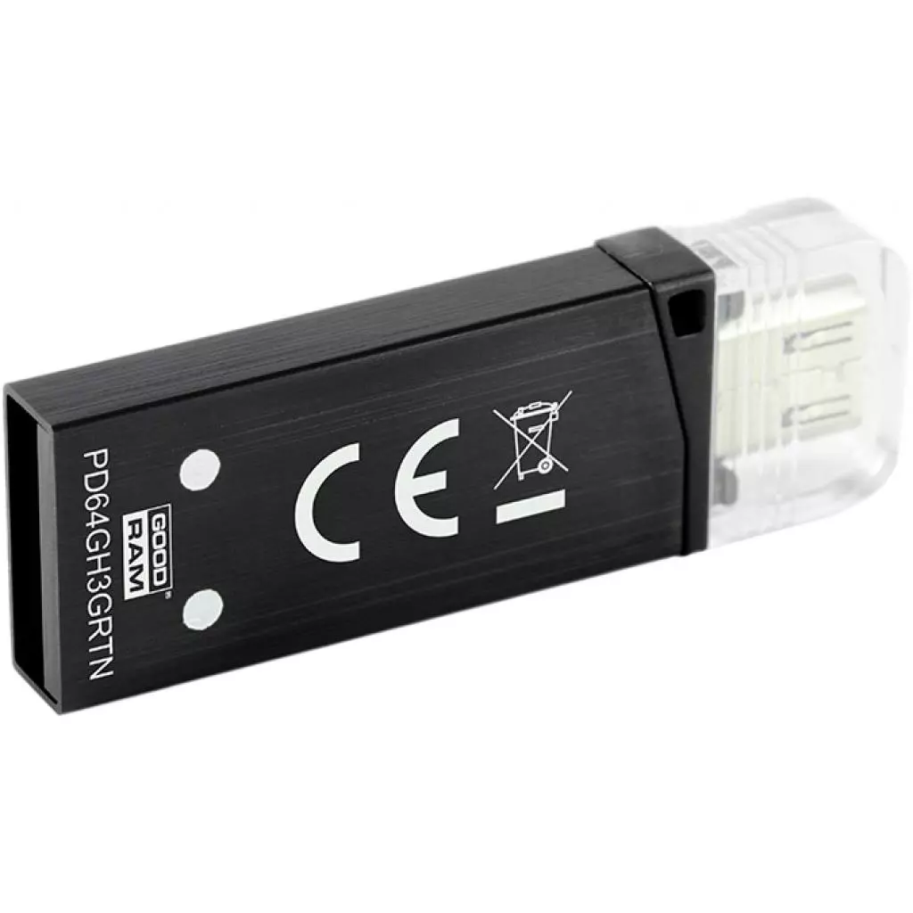 USB флеш накопитель Goodram 64GB OTN3 Twin USB 3.0 microUSB (OTN3-0640K0R11) - 3 USB флеш накопитель Goodram 64GB OTN3 Twin USB 3.0 microUSB (OTN3-0640K0R11) - 3