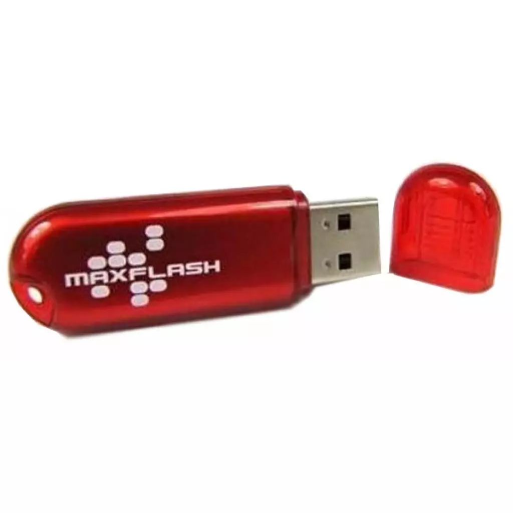 USB флеш накопитель Maxflash 8GB Colorido RED USB 2.0 (PD8GM7R-R) - 1