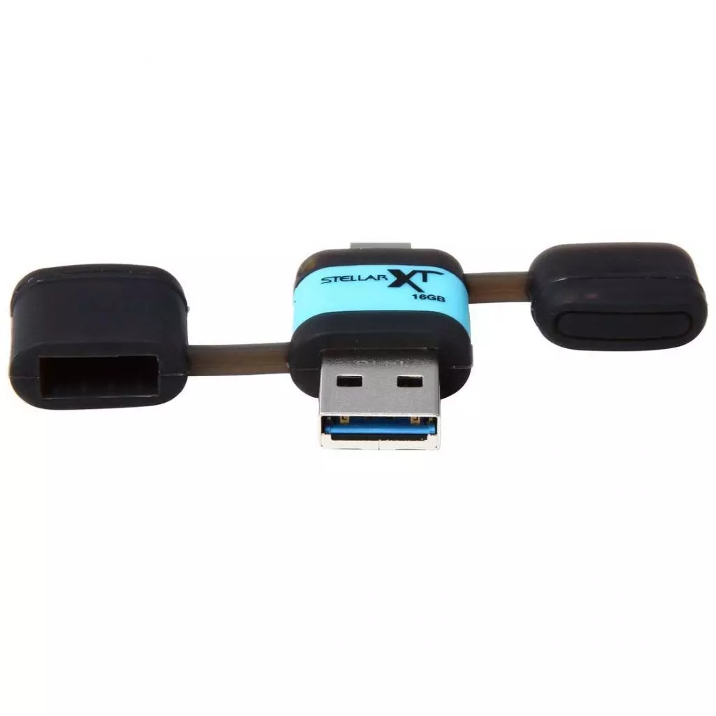 USB флеш накопитель Patriot 16GB Stellar Boost XT USB 3.1/OTG (PEF16GSTRXTOTG) - 3 USB флеш накопитель Patriot 16GB Stellar Boost XT USB 3.1/OTG (PEF16GSTRXTOTG) - 3