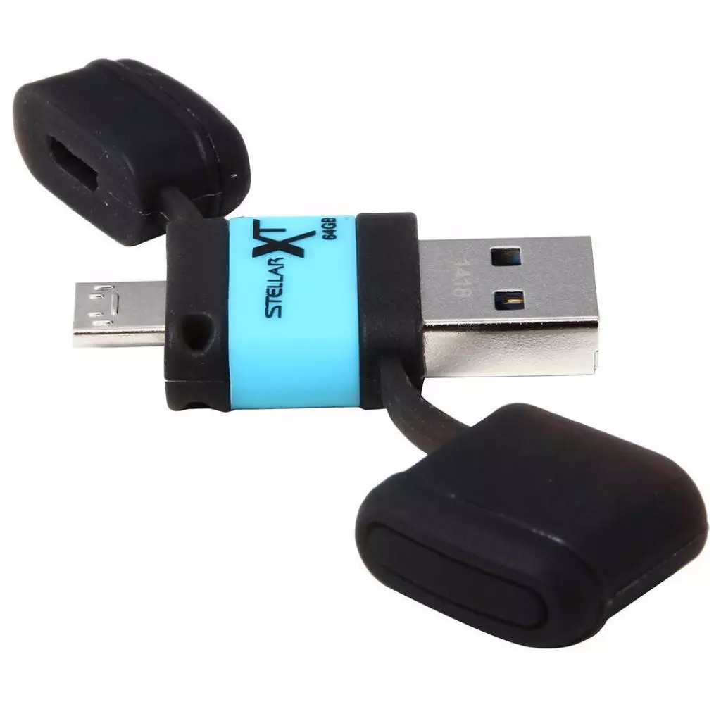 USB флеш накопитель Patriot 64GB Stellar Boost XT USB 3.1/OTG (PEF64GSTRXTOTG) - 2 USB флеш накопитель Patriot 64GB Stellar Boost XT USB 3.1/OTG (PEF64GSTRXTOTG) - 2