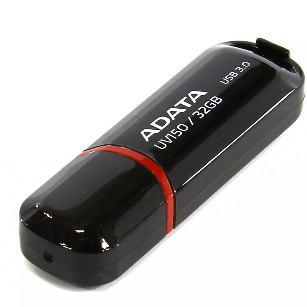 USB флеш накопитель ADATA 128GB UV150 Black USB 3.0 (AUV150-128G-RBK) - 1 USB флеш накопитель ADATA 128GB UV150 Black USB 3.0 (AUV150-128G-RBK) - 1