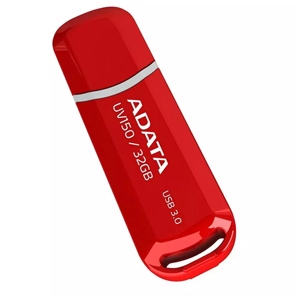 USB флеш накопитель ADATA 32GB UV150 Red USB 3.0 (AUV150-32G-RRD) - 3