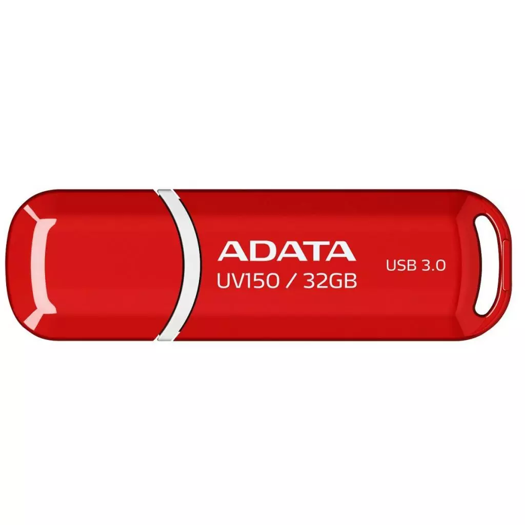 USB флеш накопитель ADATA 32GB UV150 Red USB 3.0 (AUV150-32G-RRD)