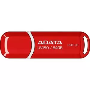 USB флеш накопитель ADATA 64GB UV150 Red USB 3.0 (AUV150-64G-RRD)
