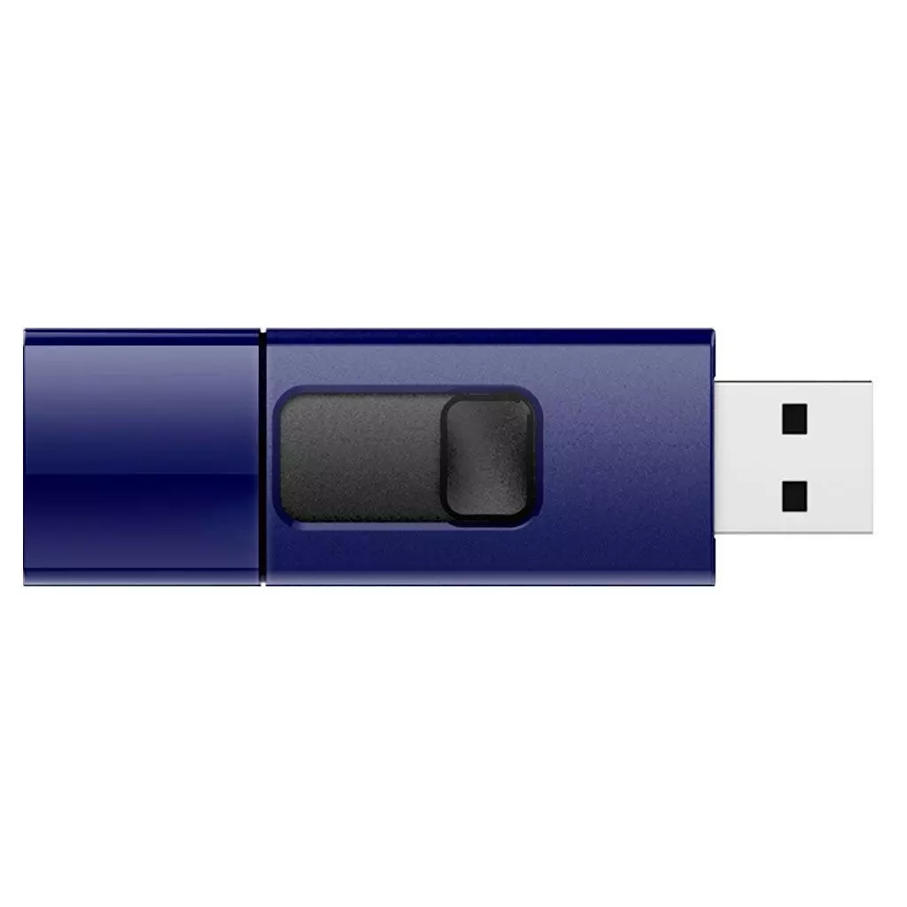 USB флеш накопитель Silicon Power 128GB Blaze B05 Blue USB 3.0 (SP128GBUF3B05V1D) - 1