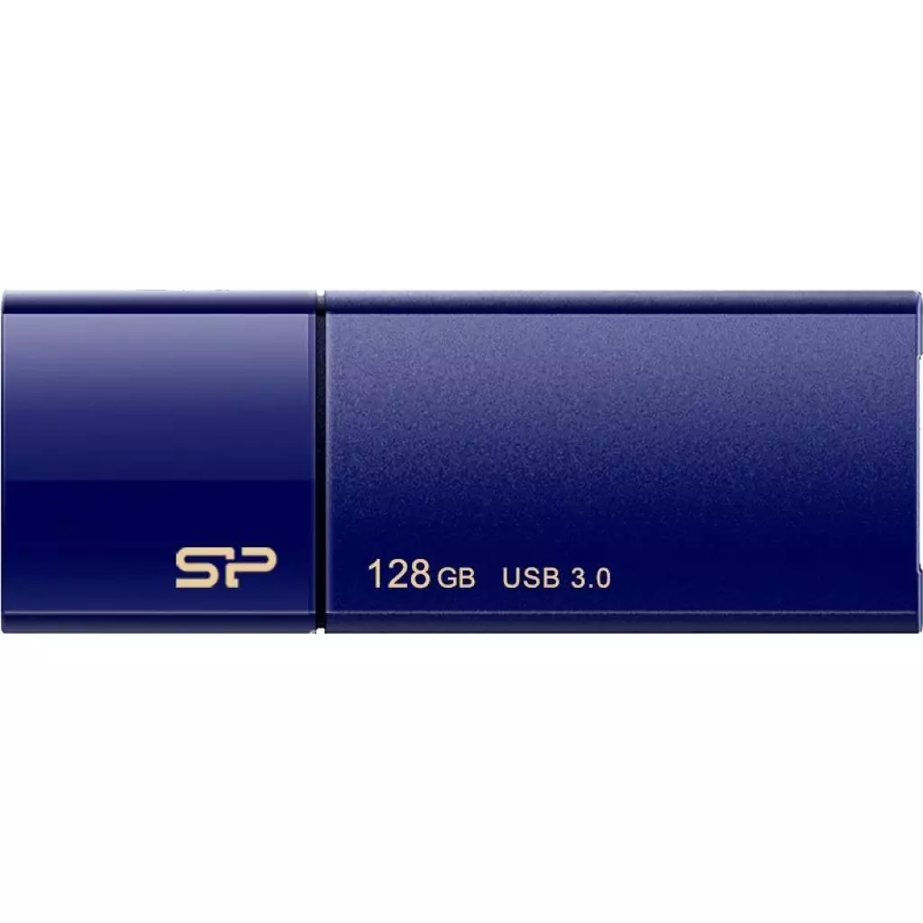 USB флеш накопитель Silicon Power 128GB Blaze B05 Blue USB 3.0 (SP128GBUF3B05V1D)