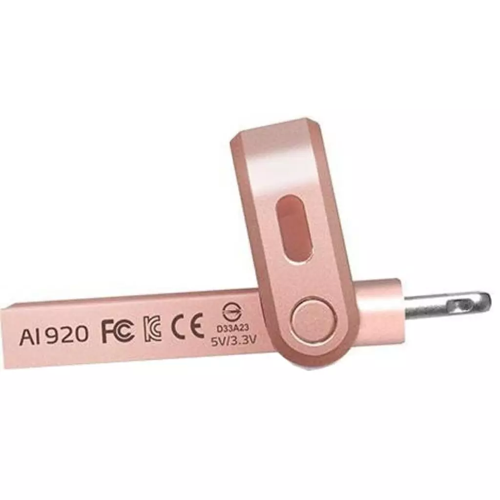 USB флеш накопитель ADATA 64GB I920 Rose Gold USB 3.1 Gen1 /Lightning (AAI920-64G-CRG) - 1
