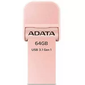 USB флеш накопитель ADATA 64GB I920 Rose Gold USB 3.1 Gen1 /Lightning (AAI920-64G-CRG)