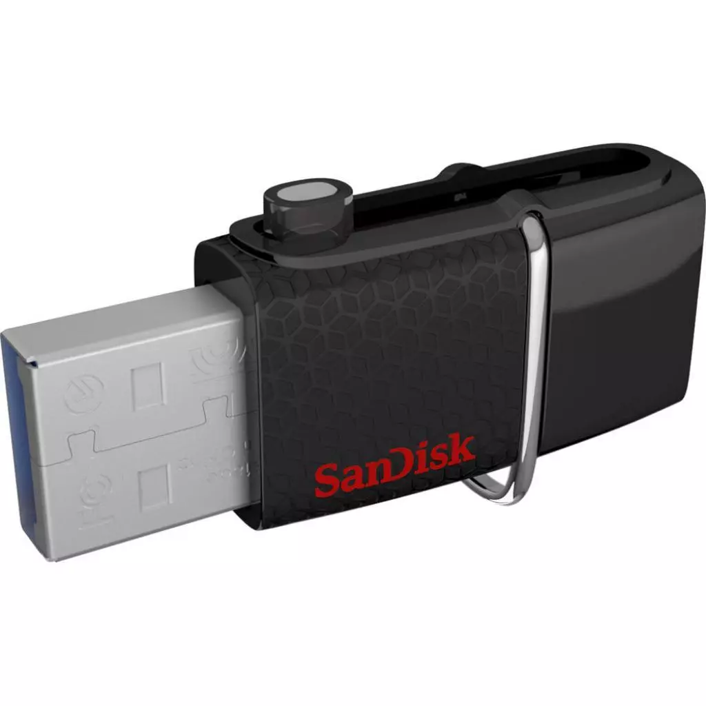 USB флеш накопитель SanDisk 16GB Ultra Dual Drive OTG Black USB 3.0 (SDDD2-016G-GAM46) - 3 USB флеш накопитель SanDisk 16GB Ultra Dual Drive OTG Black USB 3.0 (SDDD2-016G-GAM46) - 3