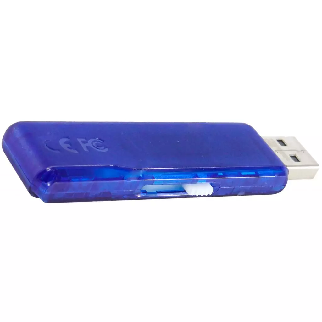 USB флеш накопитель ADATA 8GB DashDrive UV110 Blue USB 2.0 (AUV110-8G-RBL) - 3