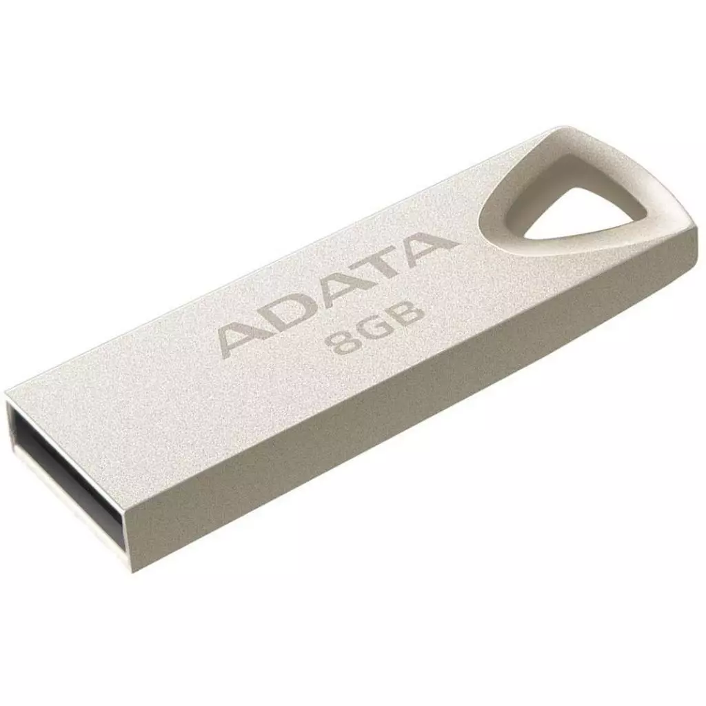 USB флеш накопитель ADATA 8GB UV210 Gold USB 2.0 (AUV210-8G-RGD) - 1 USB флеш накопитель ADATA 8GB UV210 Gold USB 2.0 (AUV210-8G-RGD) - 1