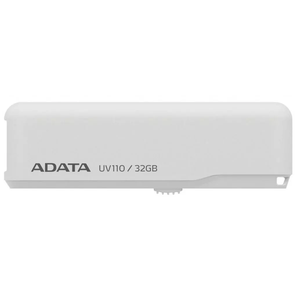 USB флеш накопитель ADATA 32GB UV110 White USB 2.0 (AUV110-32G-RWH)