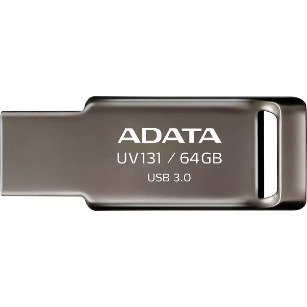 USB флеш накопитель ADATA 64GB UV131 Metallic USB 3.0 (AUV131-64G-RGY)